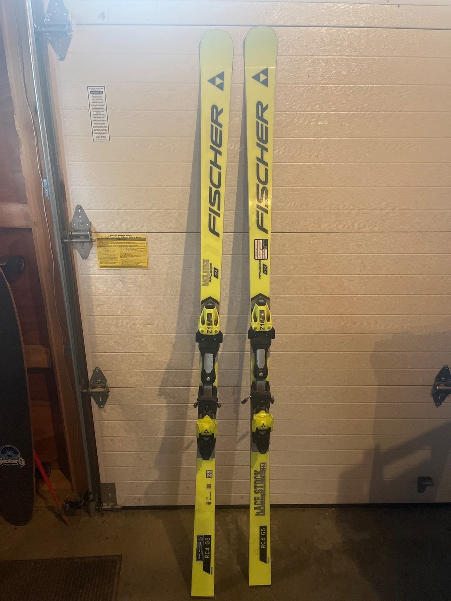 スキー Fischer RC4GS188 FISCHER RC4 GS RaceCode 188cm FIS Race SKIS w/ Fischer rc4 Z18 RS