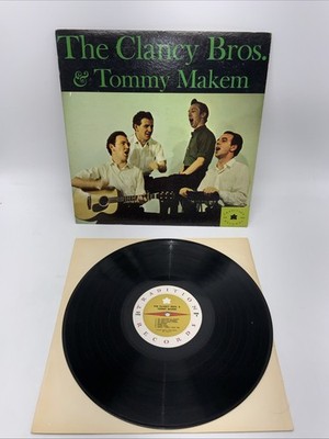 THE CLANCY BROS The Clancy Bros. & Tommy Makem 1961 LP Tradition TLP 1042 - VG