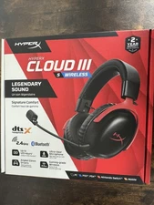 HyperX Cloud III S Wireless Gaming Headset - NEW SEALED!