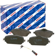 BOSCH Bremsbeläge mit WAKO Satz Vorne für MERCEDES W205 S205 ohne Sportpaket