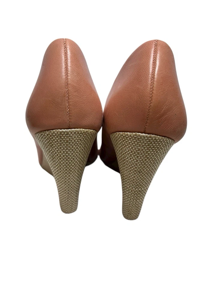 Tacones de cuña de cuero para mujer Franco Sarto talla 9 Foto 3 de 4