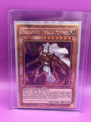 yugioh mahad card Yugioh Palladium Oracle Mahad MVP1-ENS53 Ultra Rare 1st Edition NM main image 1