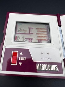 Vintage 1983 Nintendo Game & Watch MARIO BROS. MW-56 with Box Multi Screen