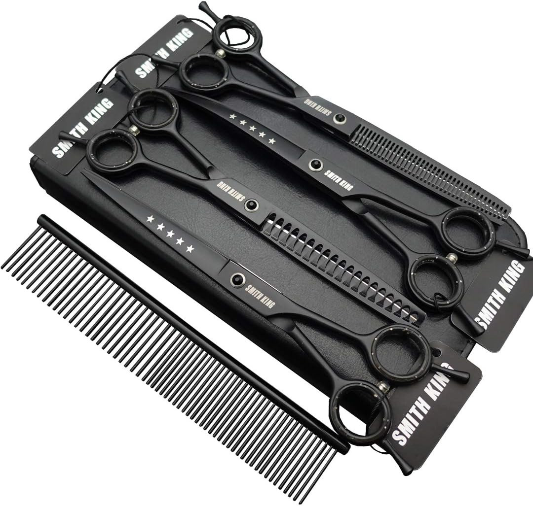 Set Forbici Cani 7" Acciaio 440C | Prezzo Shock Qualità Professionale