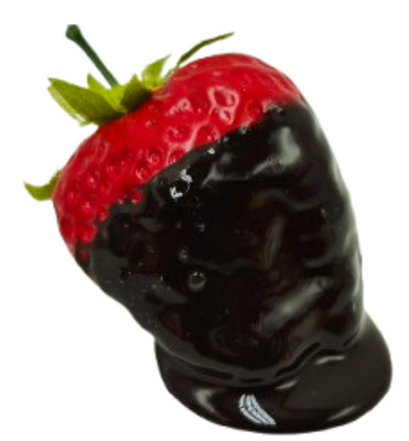  Display Fake Food Prop Chocolate Dipped Strawberry New