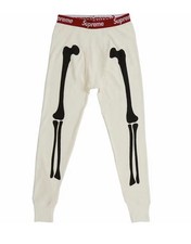 Supreme Hanes Bones Thermal Pants White XL