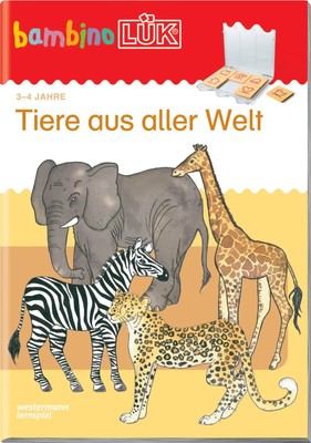 bambinoLÜK Tiere aus aller Welt | Gabi Dors-Mager | 3 - 4 Jahre | Broschüre