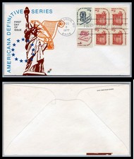 US FDC # 1582 2c Speakers stand  Unknown block* L.Cancel 1977, 9Q4014