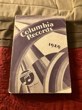 1929 Columbia Record Catalog Book