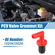 PCV Valve Exhaust Valve Fittings No.1220420020 for Toyota Sienna Camry Black