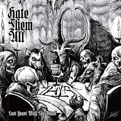 HATE THEM ALL - Last Feast With The Beast CD Black Metal 