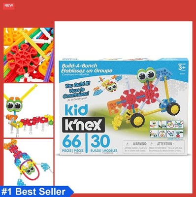 Building Blocks Set 66 Piece Preschool STEM Construction Toy for Kids Age 3 Plus