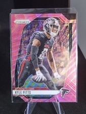 2024 Panini Prizm #13 Kyle Pitts Pink Wave Atlanta Falcons