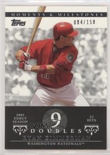 2007 Moments & Milestones 84/150 Ryan Zimmerman (2005 Debut Season 23 Hits) 1u6