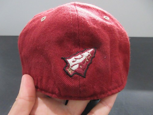 Florida State Seminoles Hat Cap Fitted Men 7 1/4 Red College FSU Football Zephyr - Picture 6 of 8