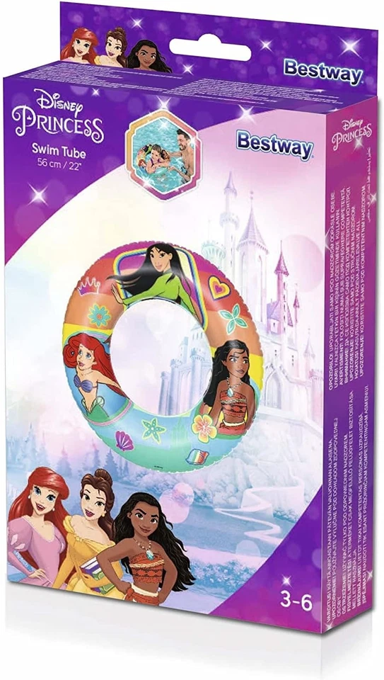 Bola de playa inflable Bestway - Bola de agua diseño princesa Disney - perfecta para  Foto 3 de 4