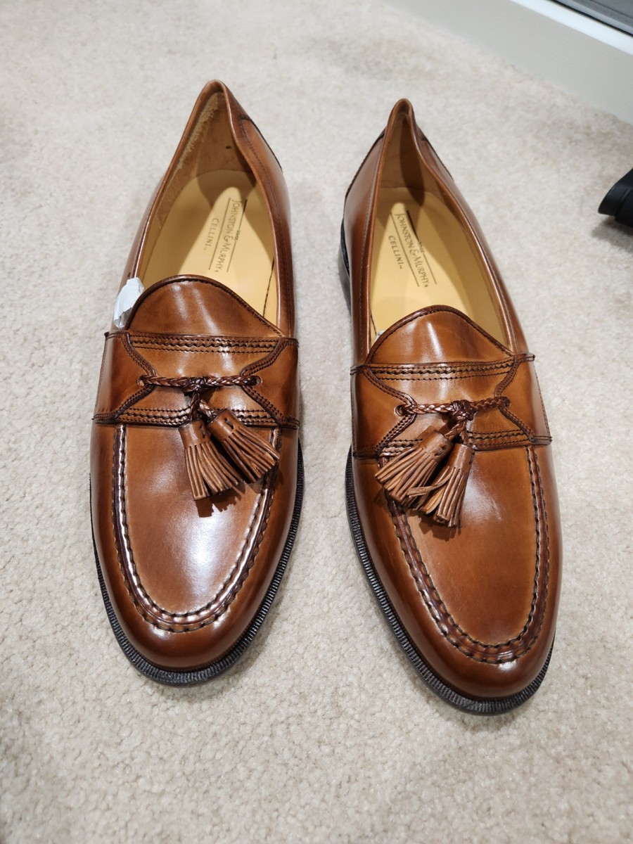 Johnston & Murphy Teakwood Leather Oxfords Johnston & Murphy Upton Plain Toe Oxford (Men) - Tan Oiled  main image 4