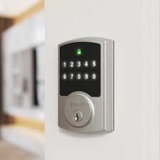 Brinks Keyless Entry Electronic Touchpad - Backlit Keypad Deadbolt