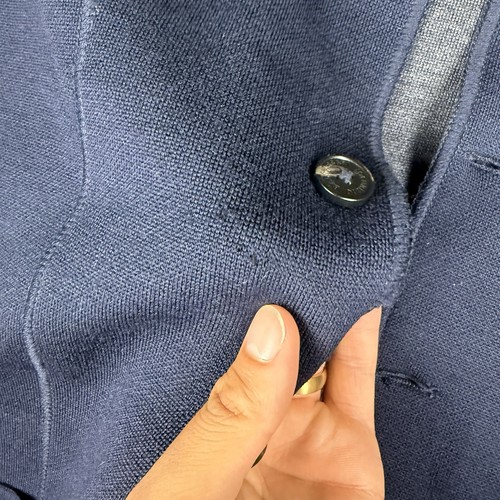 Maurizio Baldassari Brera Navy Gray Reversible Jacket Sweater Jamaica Swacket 54 - Picture 24 of 24