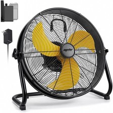 18" High Velocity Cordless Floor Fan Compatible W/ Dewalt 20V Max Battery Tool