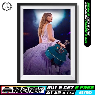 Taylor Swift die Epochen Tour Wandbild Bild Poster Druck KAUFEN SIE 2 ERHALTEN SIE 2 GRATIS