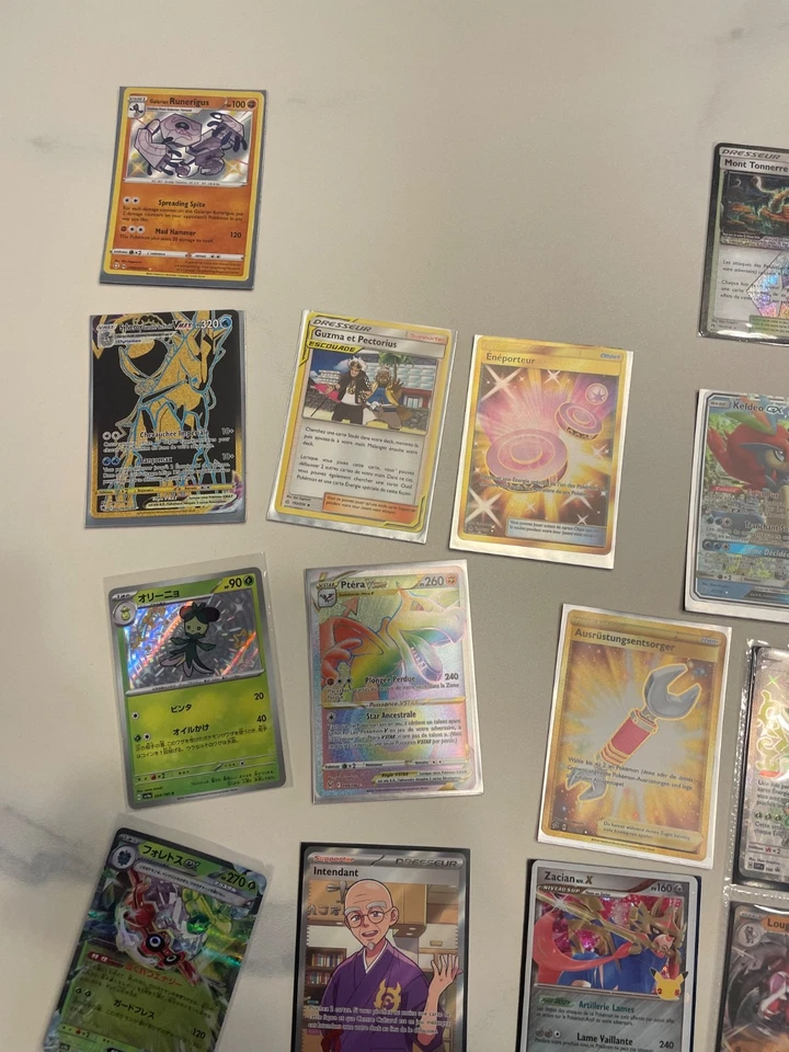 Lot carte pokemon ultra rare en très bon état . - Photo 2/4