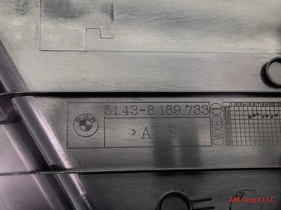 BMW 330xi 330i 325i 325xi E46 2000 sedán moldura izquierda panel reposapiés 8213945 Foto 3 de 3