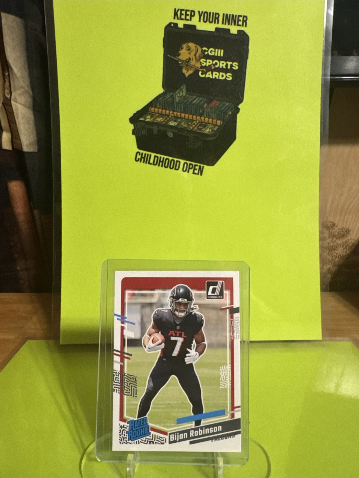 2023 Panini Donruss - Rated Rookie #305 Bijan Robinson (RC)!!!