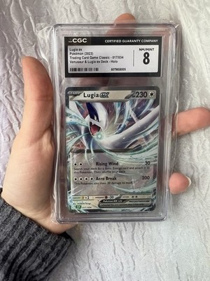 LUGIA EX, CGC 8 NM/Mint, Holo 🔥 2023 Pokémon TCG | eBay