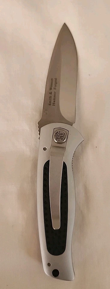 Smith & Wesson 2001 SM S.W.A.T. Navaja de bolsillo forjada First Production Run Hammer Foto 3 de 4