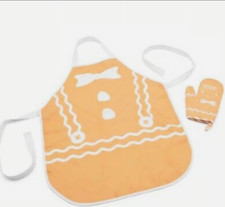 Target Kids Apron Mitt Play Set Gingerbread Bullseyes Playground Holiday Baking