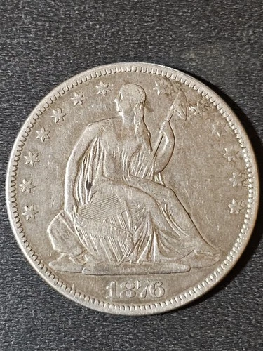 1876 Seated Liberty Half Dollar