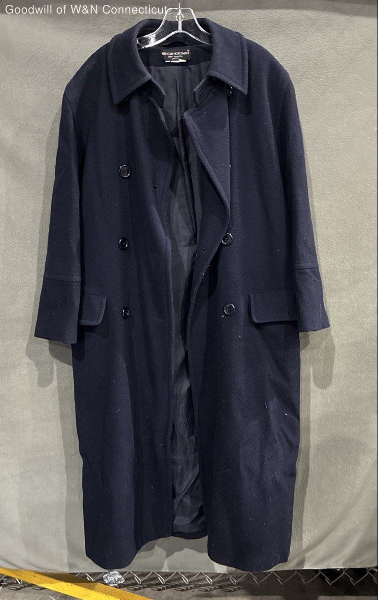 Benard Holtzman Coat Men Regular Navy Basic Coat - image 1