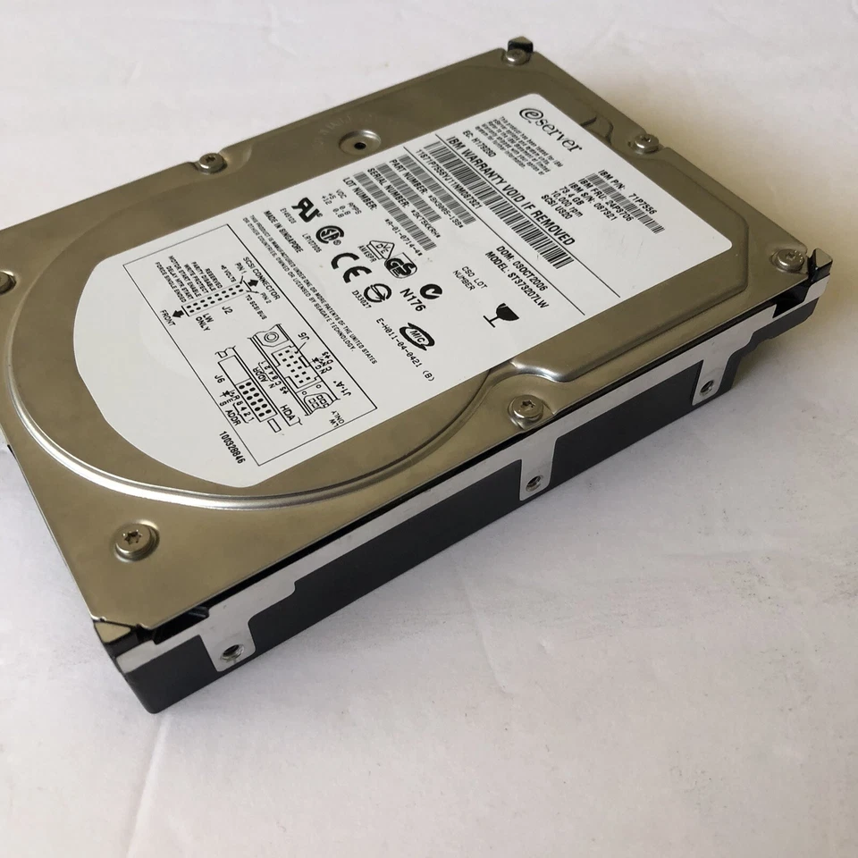 IBM 71P7556 73.4GB 10000RPM Ultra-320 SCSI 68-Pin 3.5" Hard Disk Drive - Image 2 of 4