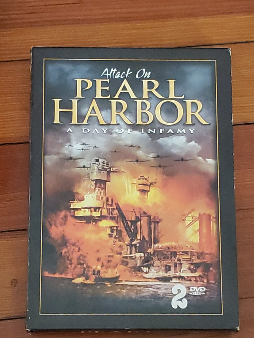 Dvd Attack On Pearl Harbor A Day Of Infamy 2 DVDs Box Set Free Ship DVD