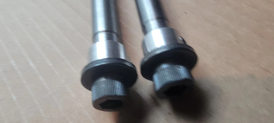 BMX Old School, ejes de repuesto de recambio, para rodamientos sellados Bullseye. Foto 4 de 4