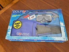 1997 Dolfino Professional Series Dive Gear Set #SK 5807 Adult Size Mask /Snorkel