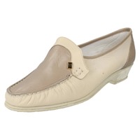 Sandpiper Ida Ladies Wedge Heel Leather Slip On Casual Everyday Shoes Sandpiper Ida Ladies Wedge Heel Leather Slip On Casual Everyday Shoes