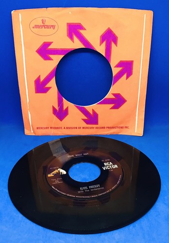ELVIS PRESLEY - Love Letters & Come What May - 45RPM 47-8870 RCA Records - Imagen 3 de 4