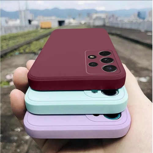 Płynne silikonowe miękkie etui na Samsung Galaxy S25 S24 Ultra S23 FE A52S A53 - Zdjęcie 7 z 21
