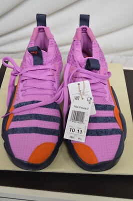 adidas Trae Young 2 Men\'s Basketball Shoes Pulse Lilac Black Adidas Trae Young 2  main image 4