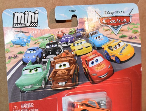 Disney Pixar Cars Mini Racers SNOT ROD, DJ & WINGO 3ER PACK NEU - Bild 2 von 5