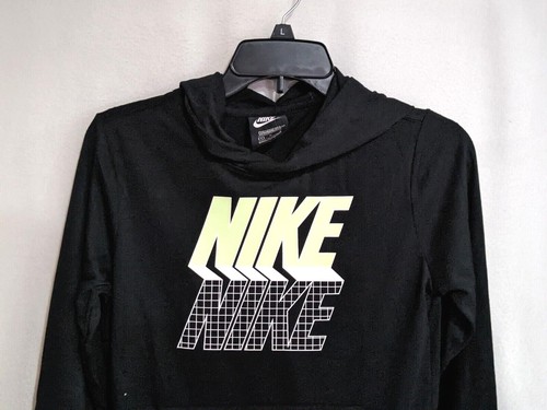 Nike Sportswear (Kids) Boys' RTLP Black Pullover Jersey Hoodie (DN5239-010) M/XL - Picture 2 of 3
