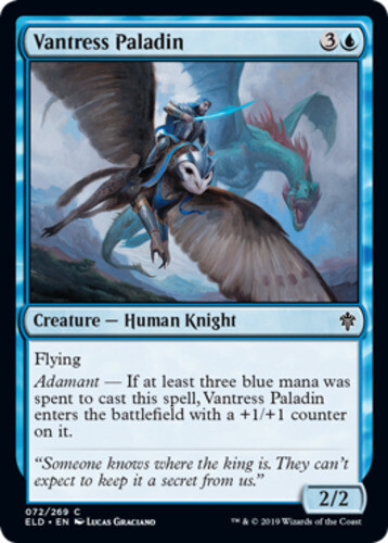 Vantress Paladin X4 (Throne of Eldraine (2019)) MTG (NM) *CCGHouse* Magic - Imagen 1 de 1