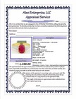 GENUINE 2.26 Cts RUBY & DIAMONDS RING 10k GOLD - Free Certificate Appraisal — photo 9