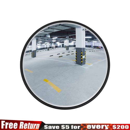 18" Round Corner Convex Mirror Security Safety Outdoor Driveway Garage Wide View - Picture 4 of 15