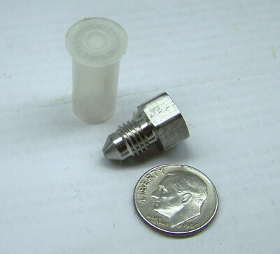 PARKER 2PNTX-SS NEW STAINLESS STEEL MALE  1/8'' DASH-2 37* FLARE HEX HEAD PLUG