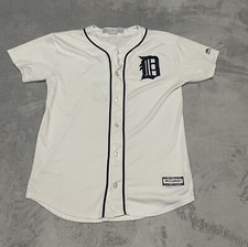 Detroit Tigers Baseball Jersey #35 Verlander Shirt Majestic youth Large uk 8 wom