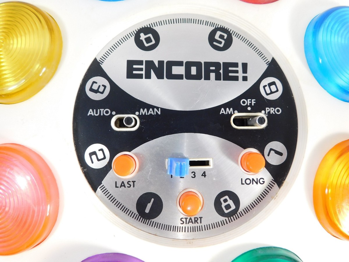 1979 Encore! Electronic Game Toytronic #2381 Color Lights