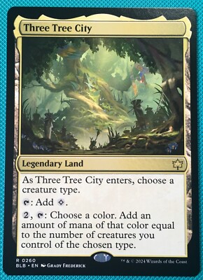 Three Tree City - Bloomburrow BLB - Rare - MTG Magic - Packfrisch